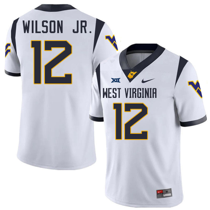 Anthony Wilson Jr. WVU Jersey,West Virginia Mountaineers #12 Anthony Wilson Jr. Jersey Youth-White